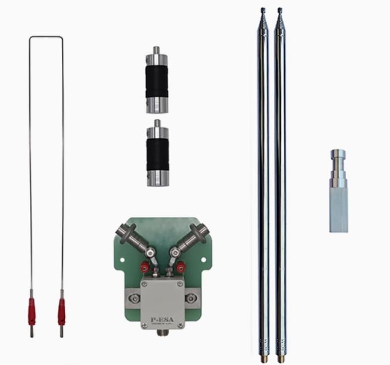 Antenne portable 7-54 MHz P-ESA pour émettre partout sans encombrement de câble