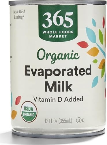 Image of 365 by Whole Foods Market, Organic Evaporated Milk, 12 oz