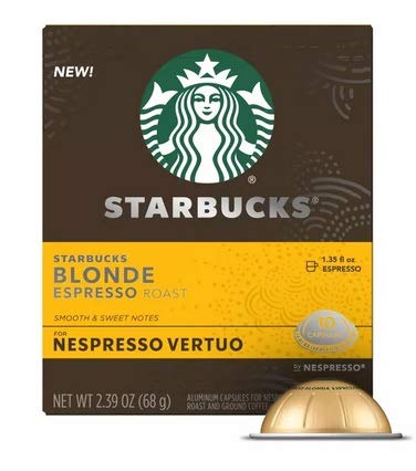 Amazon.co.jp: Starbucks Nespresso Vertuo Blonde Espresso