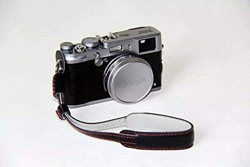 Clanmou Camera Camcorder Leather Hand Strap for RX100M III / RX100 II / X30 X100 / HX 90 Black