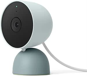 Google Nest Security Cam (Wired) - 2nd Generation - Fog (Renewed)