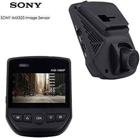 Lifechaser Dash Cam Car Camera 1080P FHD WiFi Night Vision Sony IMX323 Sensor 150°, 2.45" LCD, Parking Mode, Time Lapse, WDR, G-Sensor, Loop Recording Cars, Trucks