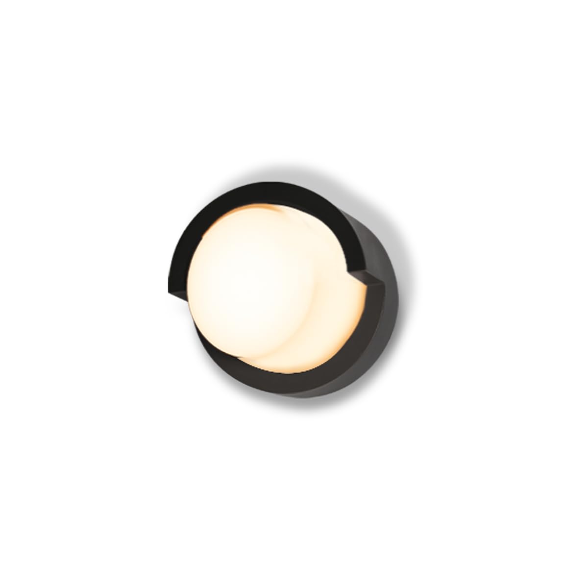 Philips ARIS RD Single 7W LED Wall Light | IP65 Waterproof Outdoor Wall Fixture | Modern Architectural Wall Lamp for Home & Exterior | Warm White Light | Pack of 1-image-42