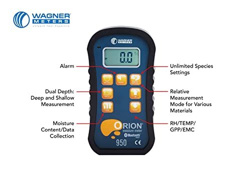 Wagner Meters Orion 950® Pinless Wood Moisture Meter By Wagner Meters I Accurate thumb #3