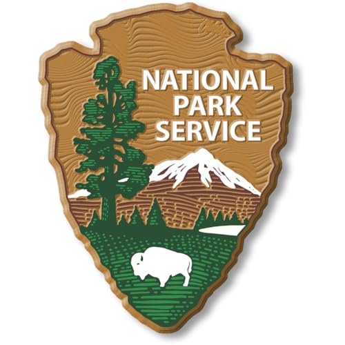 Imán Logo National Park Service 3.5" x 2.75"