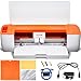VEVOR Corte de Vinilo, Plotter de Corte con Conectividad Bluetooth, Compatible con iOS, Android, Windows y Mac, Diseños Enormes Incluidos, para Crear Tarjetas Personalizadas, Decoración del Hogar