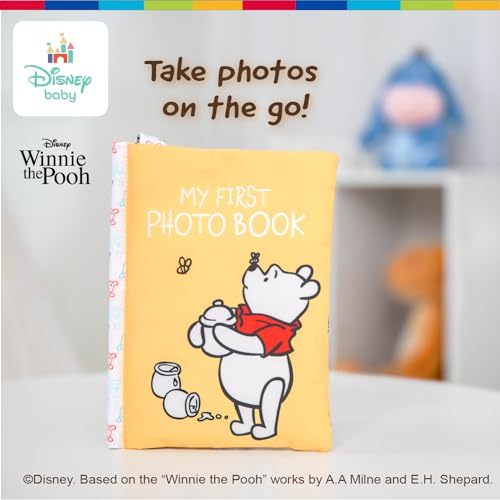 Kids Preferred Disney Winnie The Pooh Photo Album With Soft Pages And Crinkle Sounds For Babies And Toddlers – Holds 4X6 Photos And On The Go Strap For Stroller, Car Seat Or Crib For Baby thumb #5