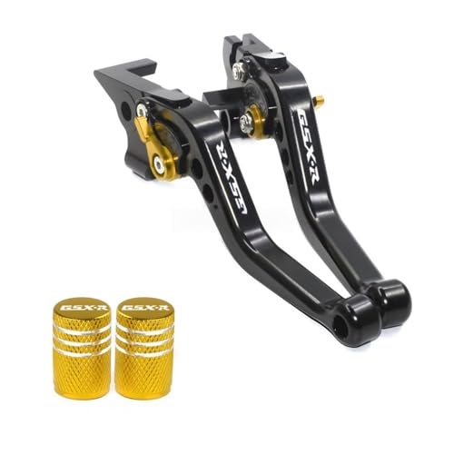 ̂߂ɃXYL GSX-R 600 GSX-R750 GSXR600 750 2006-2017 oCNp V[gu[LNb`o[ \nhZbg(1Set Black with yellow)