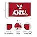 Desert Cactus Eastern Washington University EWU Flag - 3 x 5 Feet Eagles Banner, Indoor/Outdoor Durable Fabric, 100% Polyester Design (Style 1)