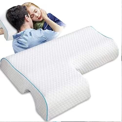 Oreiller ergonomique cervical avec passe-bras Ejoyous anti-engourdissement
