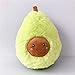 siqiwl Peluches Mignon Avocat en Peluche en Peluche Rempli Confort Poupée Doux Canapé Coussin Dessin Animé Fruits Oreiller Anniversaire Noël Fille Enfants Cadeaux