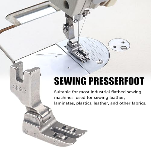 2 Piezas Pie Prensatelas Rodillo para Máquina de Coser Industrial miniatura 3