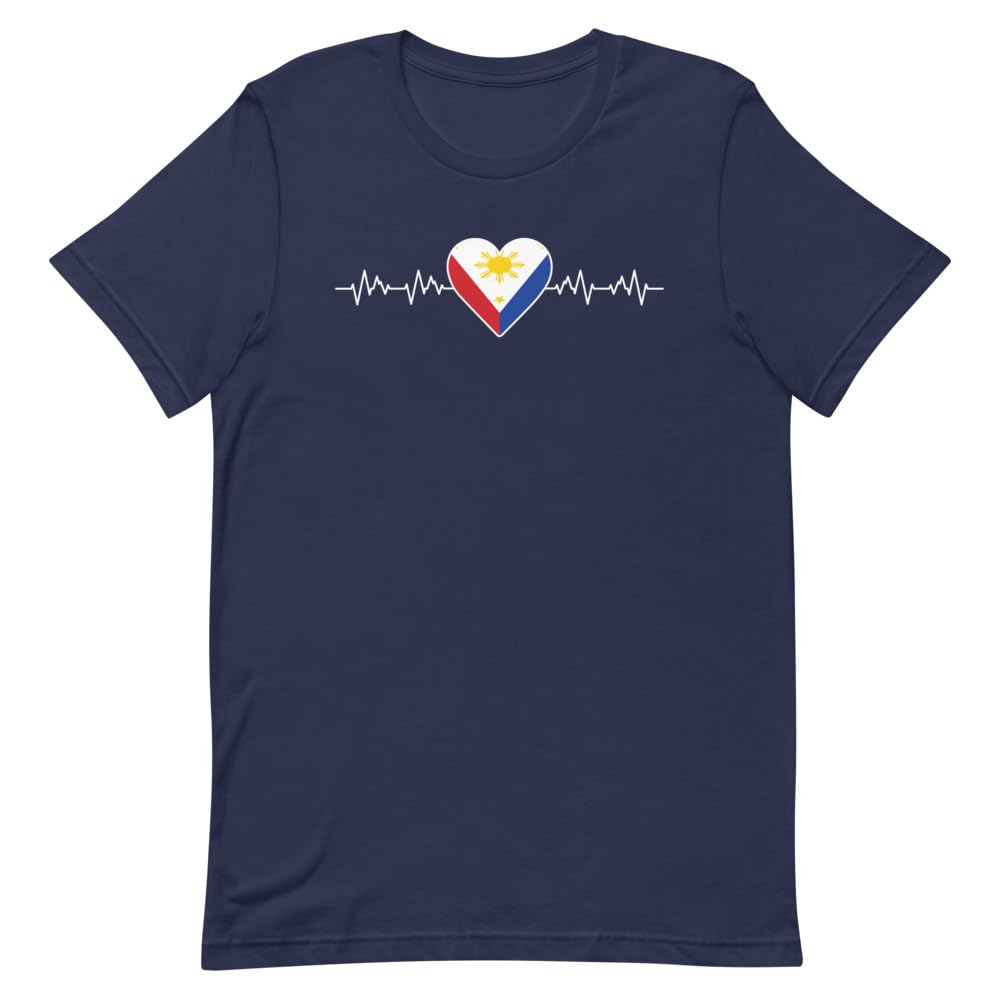 Teegarb Letter BlanketVintage Filipino Heartbeat Philippine Flag Tee Shirt | Cute Loyalty