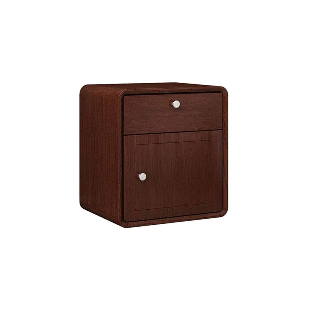 BHGFYXBS Bedside Cabinets Wood Bedside Table Modern Minimalist Locker Bedroom Small Bedside Table Side Cabinet Storage Drawer Rack Bedside Table Bed Side Tables,E