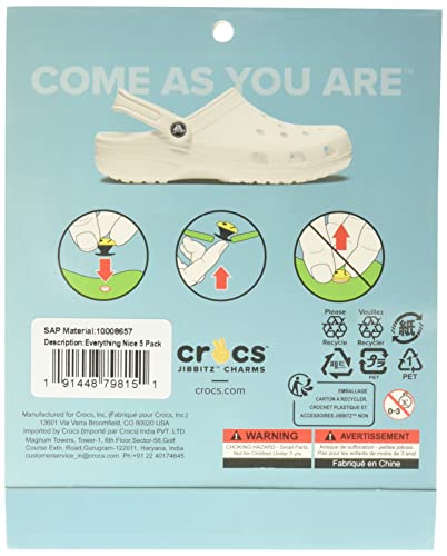 Crocs Jibbitz 5-Pack Unicorn Shoe Charms | Jibbitz For Crocs, Everything Nice, Small #TOP1
