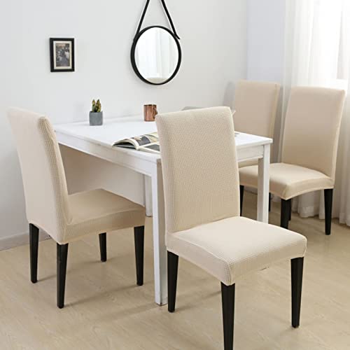 Housse de chaises 6 pièces pour masquer l'usure et protéger KnSam - 7