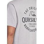 Quiksilver Mens Locked Up Short Sleeve Screen Tee - Image 4