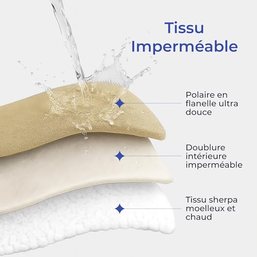 Couverture imperméable pour lit et canapé chien réversible et lavable