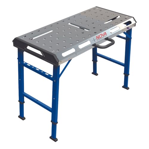 NOVA Portable Welding and Fabrication Table Adjustable Tilt Heavy Duty