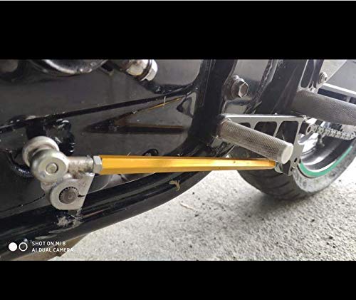Fxcnc Racing 100Mm Shift Rod Linkage & Tie Rod Ends Adjustable Position Rearsets Universal Fit Kawasaki Mv Agusta Suzuki Aprilia Benelli Bmw Buell Ducati Honda Triumph Yamaha #TOP2