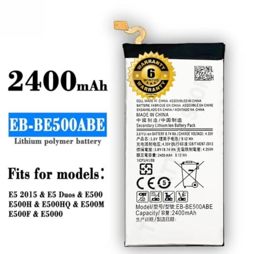 Image of THE BATTERY STORE Original EB-BE500ABE Battery for Samsung E5 E500 E500H E500F Battery with 6 Month Warranty****(Q253)