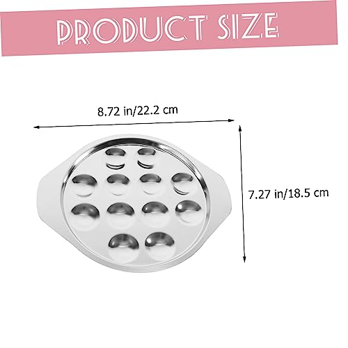 Assiette de cuisson pour coquillages et sushi idéale pour vos dîners