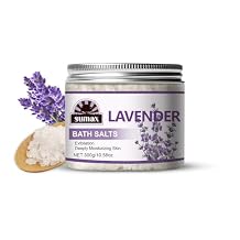 Sumax 300g Transparent Jar Lavender Scrub