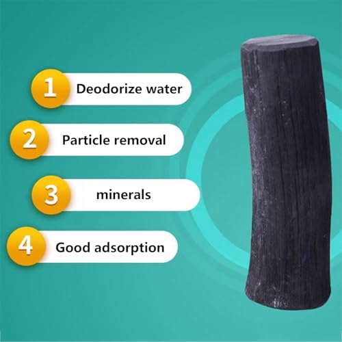 Charbon actif naturel eau potable : bâtonnets charbon d'eau pour cuisine et extérieur - 7