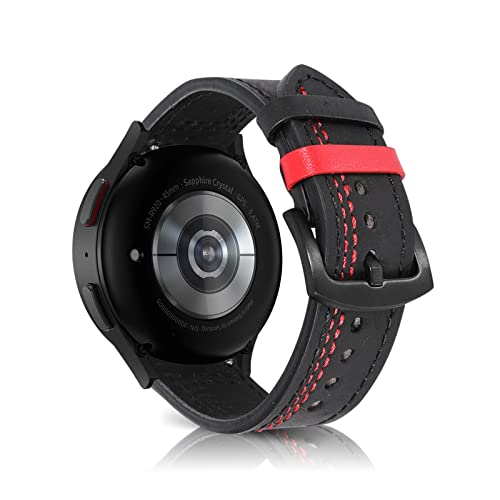 [AiMaoo] 20MM ���U�[�o���h Samsung Galaxy Watch 5 Pro 45mm/Watch 4/Amazfit GTR Mini/GTS 4 Mini �Ή� �v �����o���h �{�v �r�W�l�X�X�^�C�� �X�g���b�v �����x���g Huaw