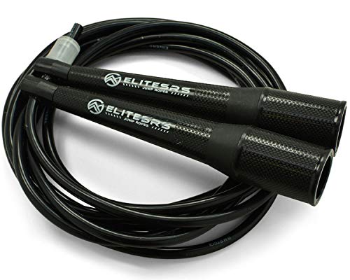 EliteSRS Boxer Jump Rope 3.0 - Fitness Training Rope - 10 Foot Outdoor