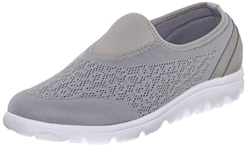 Propét Womens TravelActiv Slip On Walking Walking Sneakers Shoes - Grey - Size 7.5 AA by Propét - Used condition - US$17.75