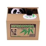 Tirelire Chat Panda Tirelire Tirelire Dépôt Économiser De L'argent Coffre-fort Électronique Cash Coffre-fort Enfants Anniversaire Cadeaux De Noël Anniversaire Jouet Cadeaux for Garçons Et Filles Boîte