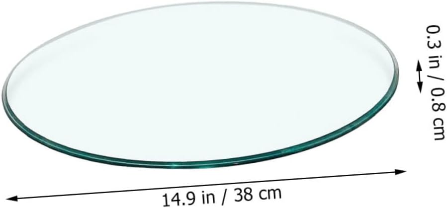 Thickened Tempered Glass Table Dining Table Surface Glass Easy Clean Home Use