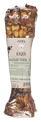 Produktbild von PRIMOX Kalbsunterbein Hundesnack Rind - 10 x 500 g