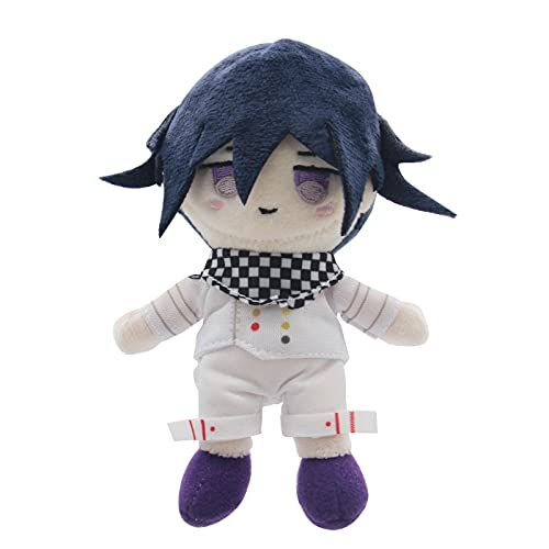 Kokichi Plush Figures Anime Plushies 6" Keychain Plush Cosplay Stuffed Plush Doll Toy for Game Fans