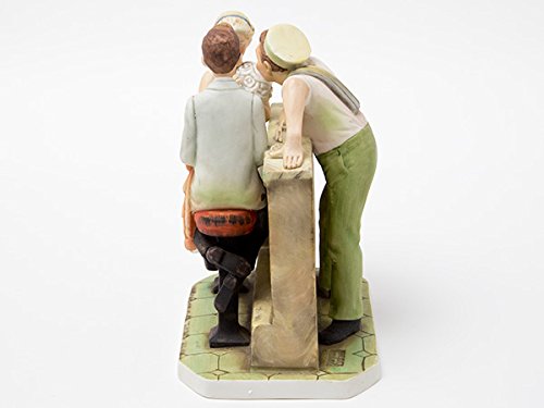 Amazon.co.jp: ノーマンロックウェル 陶器人形 ダンスパーティーの後で