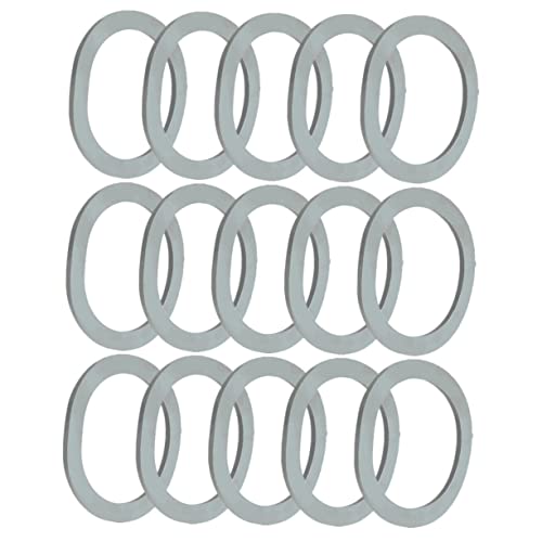 ULTECHNOVO 15 Piezas Juntas de Sellado de Silicona para Repuestos de Licuadoras Accesorios de Exprimidor Alta Elasticidad y Resistencia Altas de Limpiar y Seguro