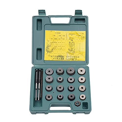 Valve Seat Reamer Grinding Wheel Set, Universal Repairing Cutter Valve Tool Kit With Box Fit Jialing 145 Jialing 125