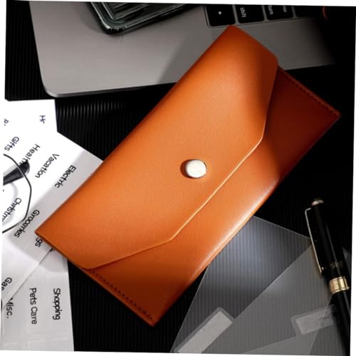 2pcs Ladies Purse Pu Leather Long Wallet for Women Elegant Envelop Clutch3