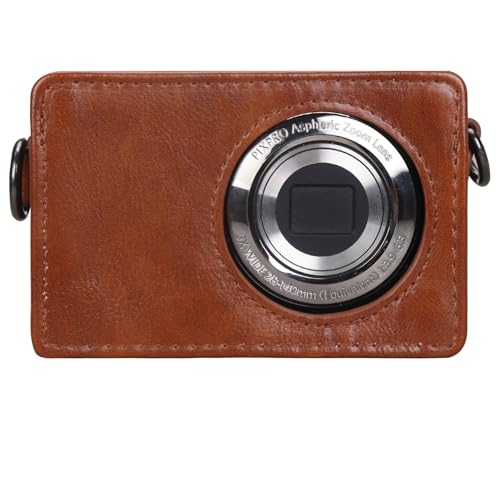 Funda para cámara Kodak PIXPRO PU cuero marrón miniatura 4