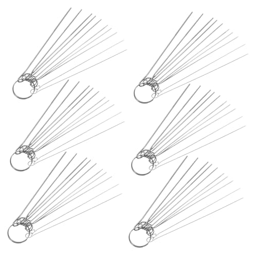 MAGICLULU 6pcs Stainless Steel Welding Torch Tip Cleaner Replacement Needles for Accurate Cleaning of Welding Cutting Nozzles and Torch Maintenance Multipurpose Tool for Enhanced Work