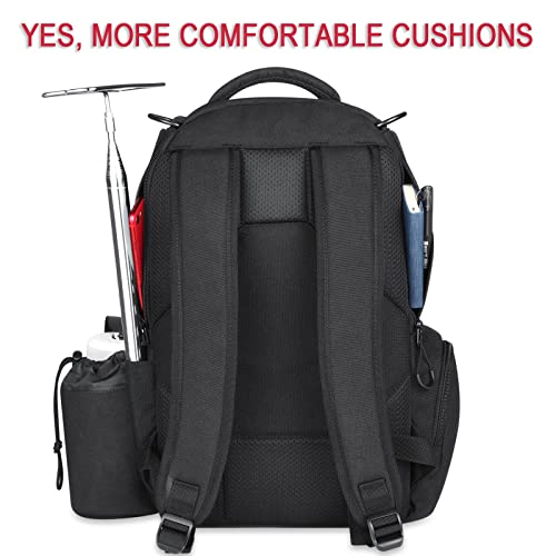 Qogir Disc Golf Bag, Durable Disc Golf Backpack, Lightweight Disc Golf Bag With Two Sidewall Supports And Dividers Design, Introductory Disc Golf Bag For Beginners And Casual Disc Golf Rounds #TOP4