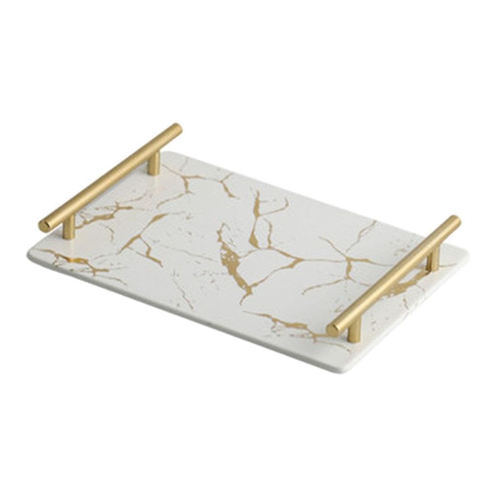TWISAXC Organizer Tray Home Kitchen Bedroom Accessories Versatile Tray Essential For Food Serving And Organizing Jewelry Decorative Holder Table Decoration
