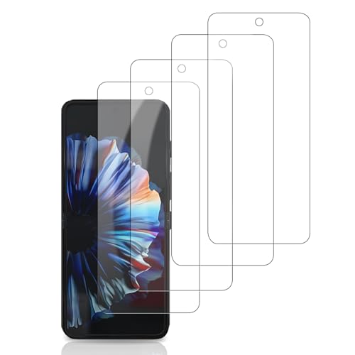 �y4���Z�b�g�z nubia Flip 2 �p �t�B���� �ی�t�B���� �yNOUKAJU�z nubia Flip 2 �X�}�[�g�t�H�� �p �ی� �t�B���� �t�B���� �����ߗ� �d�x6H ��U�h�~ �C�A�h�~ �w��h�~ �����z�� �\��t���ȒP