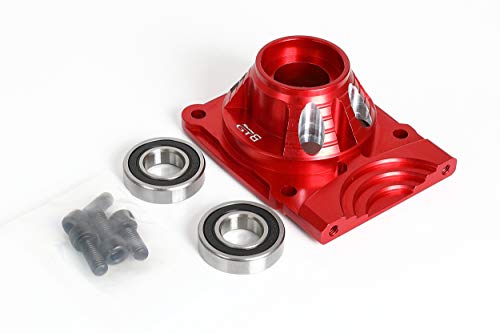 Gtbracing Cnc Aluminum 1/5 Rc Car Clutch Bell Carrier Mount For Losi 5Ive-T 5T Upgrade Parts (Red) #TOP8