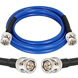 XRDS -RF 12G SDI Cable 4FT, SDI Video Cables 3G/6G/12G 75ohm BNC Male Cable Supports HD-SDI/3G/6G-SDI/4K/8K for Video Security Camera Converter