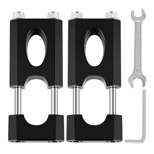 Pontet guidon vélo en alliage d'aluminium robuste pince de fixation de 7/8"
