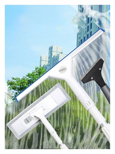 Tiges de nettoyage de vitres pour fenêtres hautes et verrières de maison