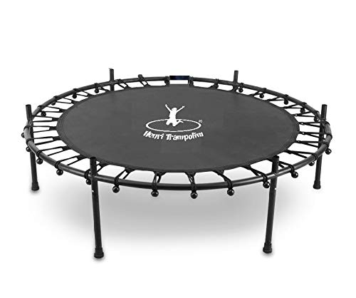 Cama Elástica Pula Pula 1,40m P. Verde Henri Trampolim Linha Plus c/Zíper Preta