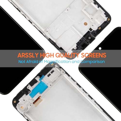 Écran OLED avec empreinte digitale pour Samsung Galaxy A16 5G vitre tactile avec cadre noir